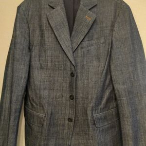Mens Denim Blazer